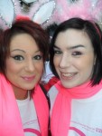 Laura & Bex do the Moonlight Walk in Chester!