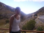 walking up the andes!!
