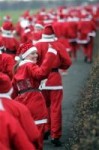 Pams Santa Fun Run 09