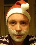 Mike Runs as Santa!