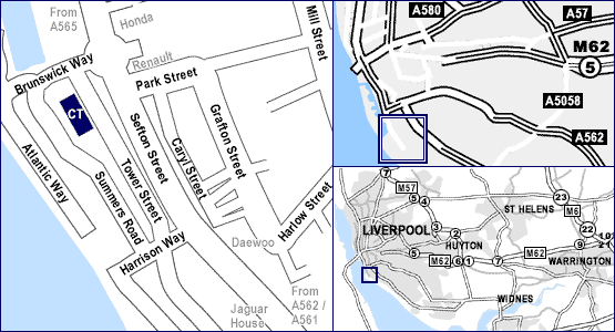 Map to the Charities Trust office
